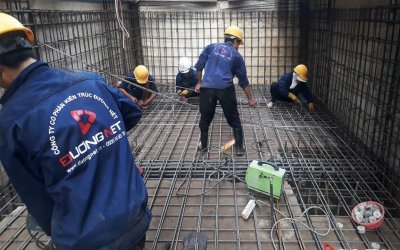 Màu áo mới trên công trình Đường Nét