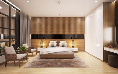 Cách bố trí nội thất tối giản trong phòng ngủ vừa đẹp vừa có giấc ngủ ngon