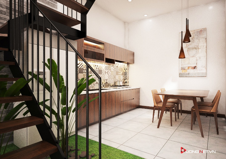 Kiến tr&uacute;c nh&agrave; tối giản